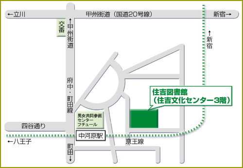 住吉図書館地図
